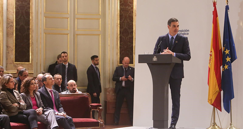 Sánchez anuncia 235.000 millones para combatir el cambio climático en España durante los próximos 10 años