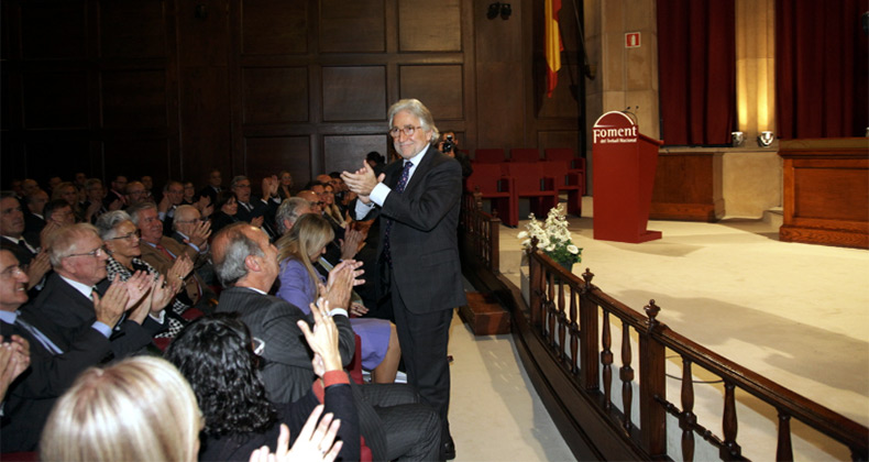 Sánchez Llibre pide unidad y osadía para un Foment más rejuvenecido, moderno, feminizado e ilusionado