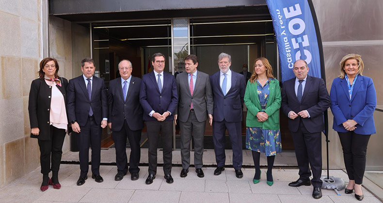 Santiago Aparicio, reelegido presidente de CEOE Castilla y León para los próximos cuatro años