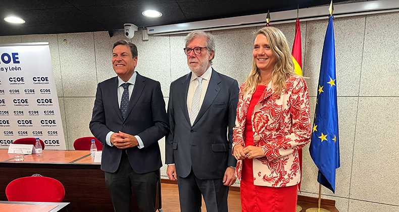 Santiago Aparicio, reelegido presidente de CEOE Castilla y León para los próximos cuatro años