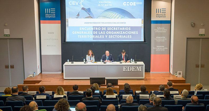 Los secretarios generales de todas las organizaciones de CEOE se dan cita en Valencia