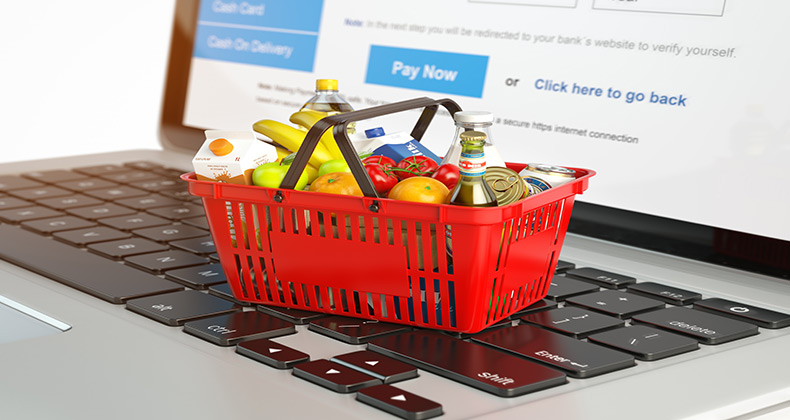 El sector alimentario, la categoría con menos demanda ‘online’ en España