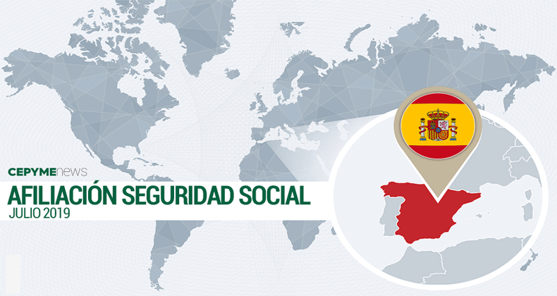 La Seguridad Social marca nuevo récord de afiliación (19,5 millones) tras ganar 15.514 ocupados en julio