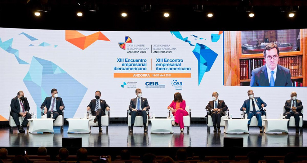 S.M. el Rey Felipe VI clausura el XIII Encuentro Empresarial Iberoamericano