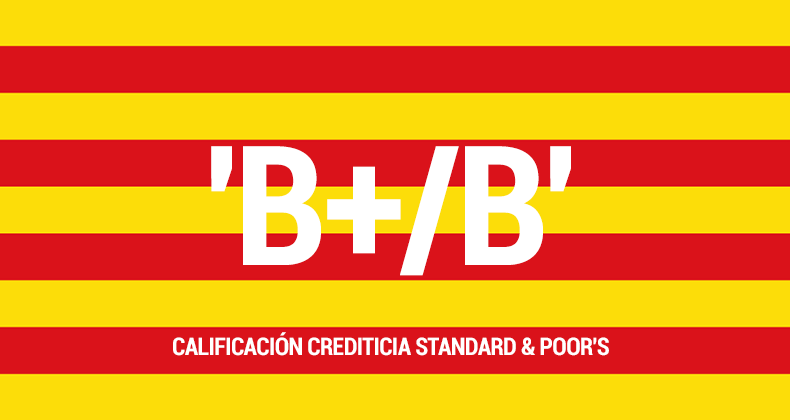 S&P pone en perspectiva negativa el ‘rating’ de Cataluña por la «confrontación política»