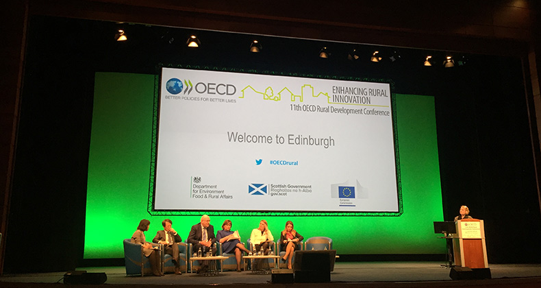 La SSPA traslada sus propuestas en la 11ª Conferencia de la OECD en Edimburgo