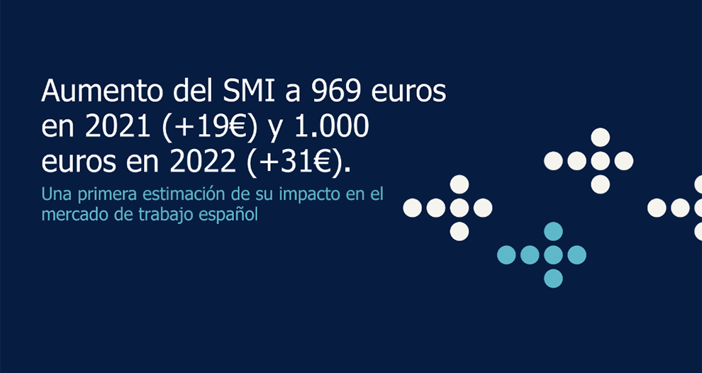 Una subida del 5’3% del SMI tendría un impacto negativo sobre el empleo de entre 60.000 y 130.000 puestos de trabajo hasta 2023