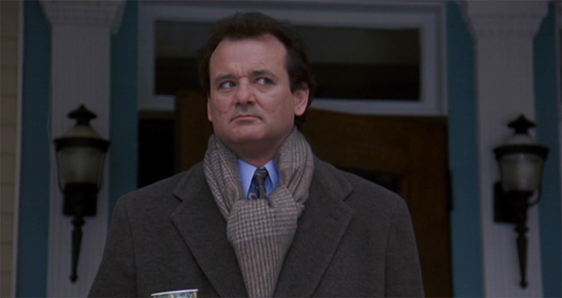 ¿Te has quedado atrapado en el tiempo a lo Bill Murray?