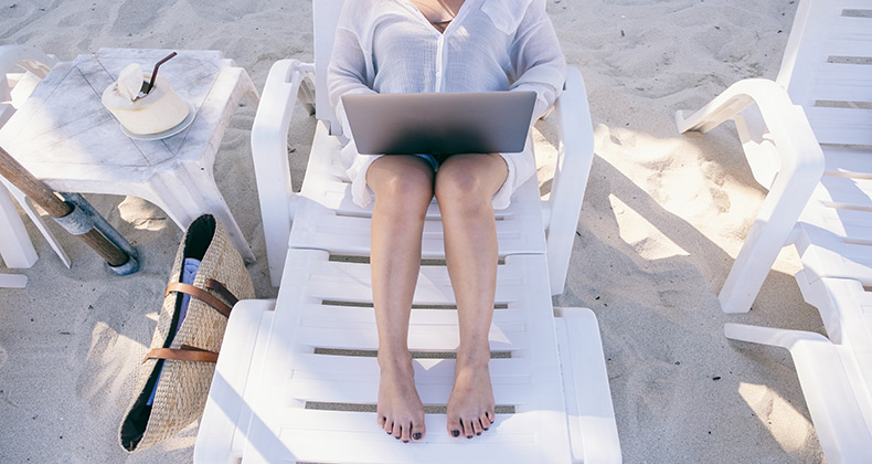 El 39,3% de los trabajadores no desconecta del trabajo lo suficiente cuando está de vacaciones