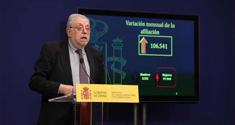 Trabajo dice que 2019 está siendo un «buen año» para la afiliación y apunta a récords a finales de año