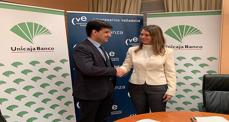 Unicaja Banco potencia su colaboración con la Confederación Vallisoletana de Empresarios