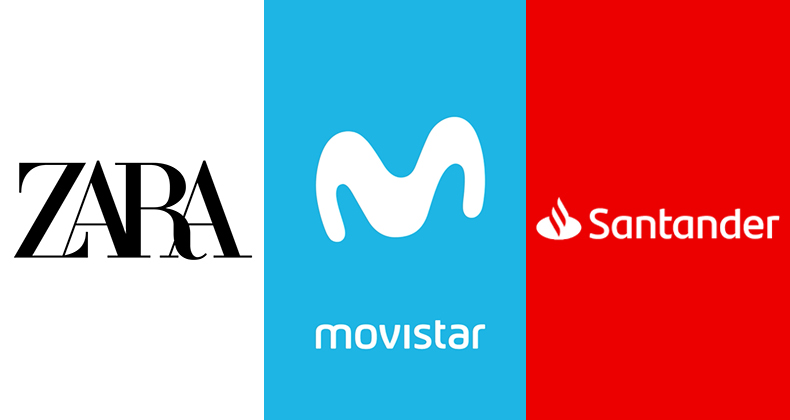 Zara, Movistar y Santander, las marcas más valiosas de España